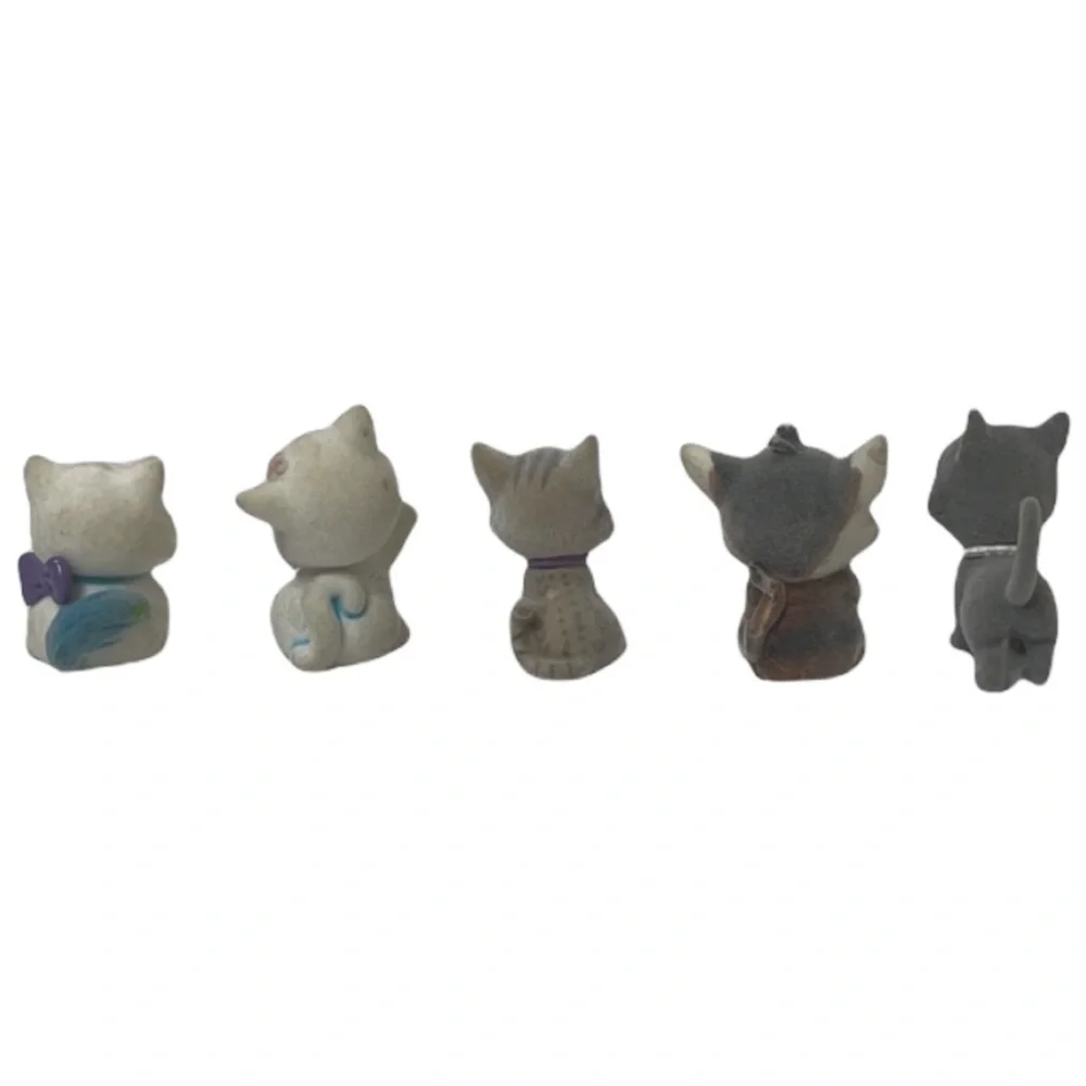 Kitty in My Pocket Vintage Toys Cats MEG Play Jakks Doll House Miniatures Pink